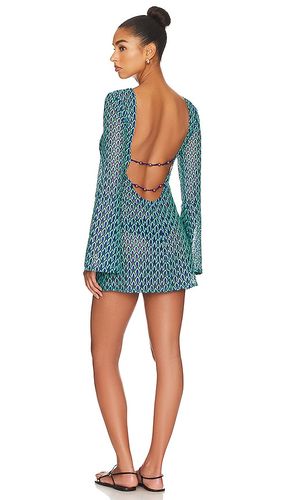 Vestido saskia en color azul cerceta talla L en - Teal. Talla L (también en M, S, XL, XS, XXS) - House of Harlow 1960 - Modalova