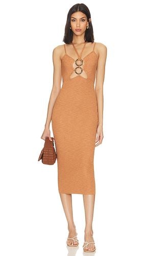 X REVOLVE Karena O Ring Halter Tie Midi Dress in . - size L (also in XL) - House of Harlow 1960 - Modalova