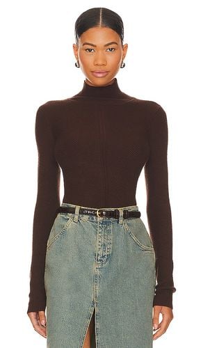 Peyton Turtleneck Sweater in Chocolate. - size M (also in L, S, XL) - House of Harlow 1960 - Modalova