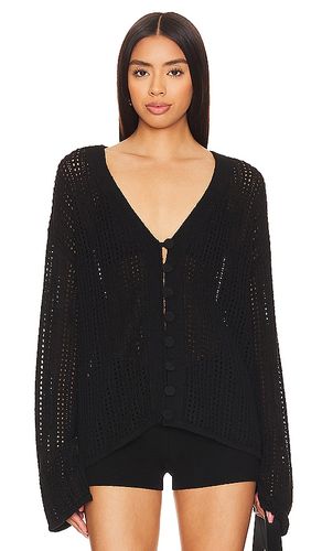 Cárdigan salene mesh en color talla M en - Black. Talla M (también en S) - House of Harlow 1960 - Modalova