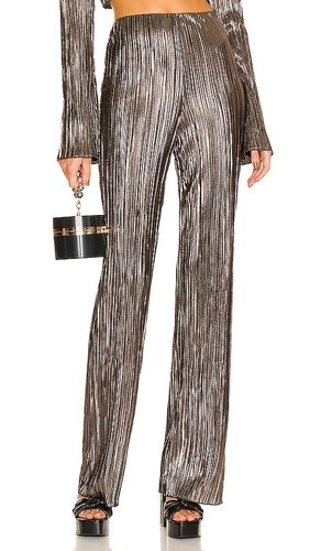 Pantalones lidia en color plateado metálico talla L en - Metallic Silver. Talla L (también en M, S - House of Harlow 1960 - Modalova