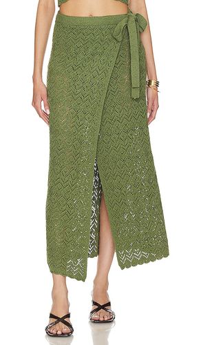 X REVOLVE Rina Maxi Wrap Skirt in Green. - size S (also in XS) - House of Harlow 1960 - Modalova