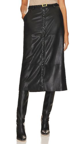 X REVOLVE Brighton Faux Leather Midi Skirt in . Size M - House of Harlow 1960 - Modalova