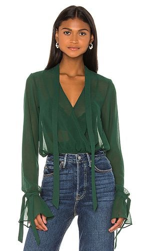 X REVOLVE Joli Tie Cuff Blouse in Green. - size S (also in XS) - House of Harlow 1960 - Modalova