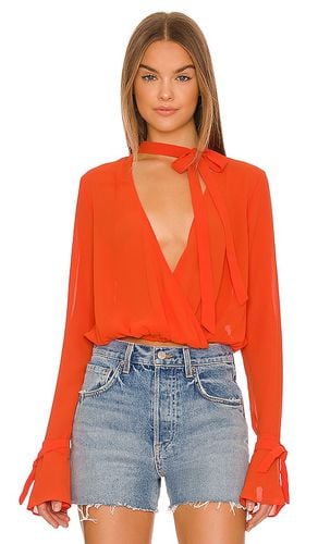 X REVOLVE Joli Tie Cuff Blouse in Red. - size M (also in S) - House of Harlow 1960 - Modalova