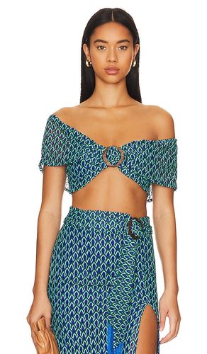 X revolve didier top en color azul talla S en - Blue. Talla S (también en XXS) - House of Harlow 1960 - Modalova