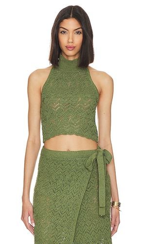 X REVOLVE Rina Knit Top in Green. - size M (also in S, XL) - House of Harlow 1960 - Modalova