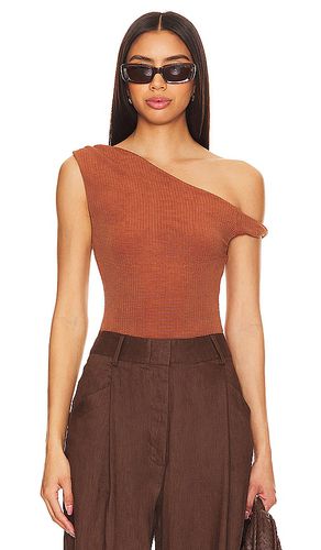 X REVOLVE Lera Bodysuit in Rust. - size L (also in M, XL, XS, XXS) - House of Harlow 1960 - Modalova