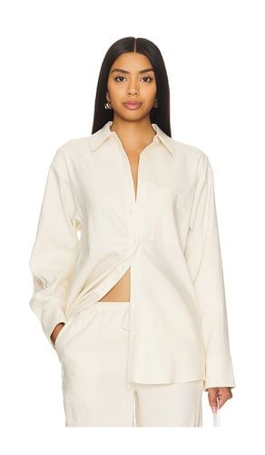 Laurel Oversized Shirt in Beige. - size M (also in S, XL, XS) - House of Harlow 1960 - Modalova