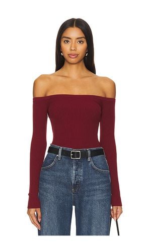 Colette Bodysuit in Burgundy. - size L (also in XS) - House of Harlow 1960 - Modalova