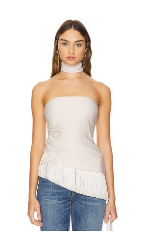 Hera Fringe Top in Beige. - size L (also in M, S, XL, XS) - House of Harlow 1960 - Modalova