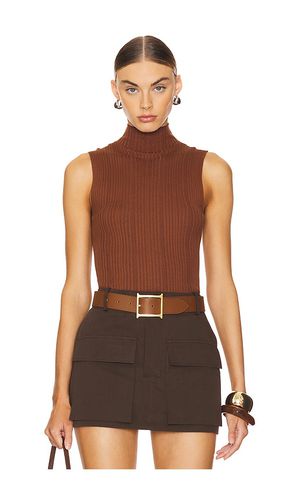 Katerina sleeveless turtleneck en color talla L en - Brown. Talla L (también en M, S, XS) - House of Harlow 1960 - Modalova