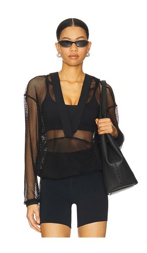 Mesh Pullover Top in . - size L (also in M, S, XS) - Heroine Sport - Modalova