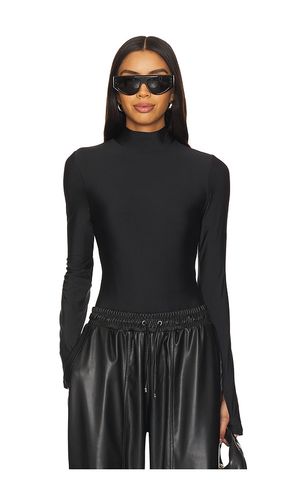 X Mona Kattan Mock Neck Bodysuit in . - size L (also in M, XS) - Heroine Sport - Modalova