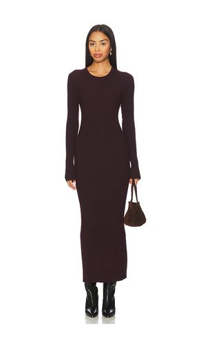 Open Back Rib Dress in Purple. - size L (also in M, S, XS) - Helmut Lang - Modalova