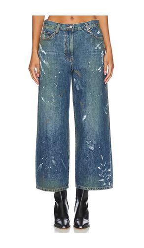 Cropped Wide Leg in Blue. - size 25 (also in 26, 27, 28, 29) - Helmut Lang - Modalova