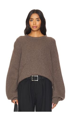 Apex Chunky Sweater in Brown. - size L (also in M, XS) - Helmut Lang - Modalova