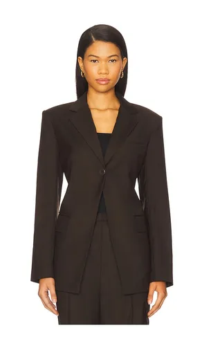 Cut Away Blazer in Brown. - size 10 (also in 2) - Helmut Lang - Modalova