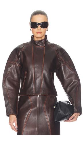 Leather Saddle Jacket in . Taglia L. Also in M - Helmut Lang - Modalova