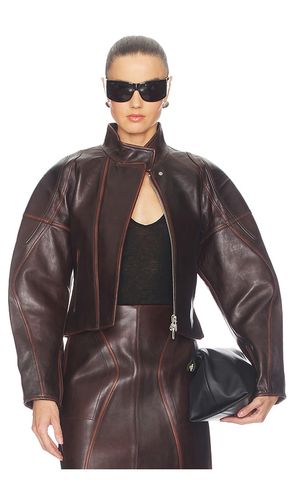 Leather Saddle Jacket in . Size L. Also in M - Helmut Lang - Modalova