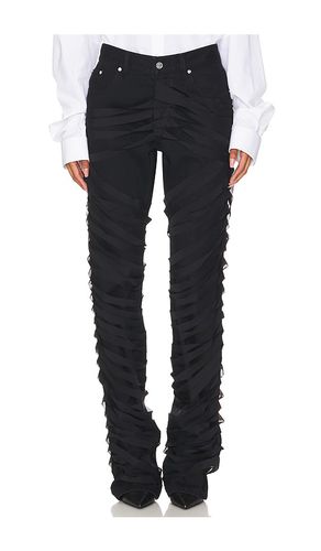 Ribbon Worker Pant in Black. - size 25 (also in 26, 27, 28, 30) - Helmut Lang - Modalova