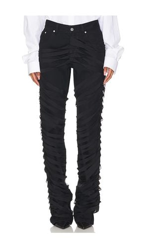 Ribbon Worker Pant in Black. - size 26 (also in 27, 28, 29, 30) - Helmut Lang - Modalova