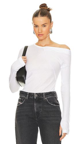 Seamed rib top en color talla S en - White. Talla S (también en XS) - Helmut Lang - Modalova