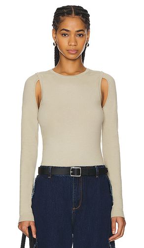 Camiseta en color beige talla L en - Beige. Talla L (también en S) - Helmut Lang - Modalova