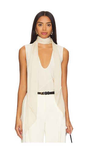 Top fular en color beige talla L en - Beige. Talla L (también en M) - Helmut Lang - Modalova