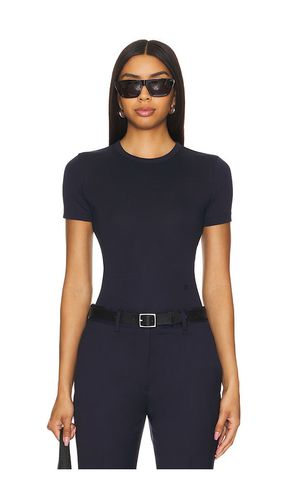 Camiseta encogida en color talla L en - Navy. Talla L (también en S, XS) - Helmut Lang - Modalova