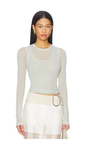 Mesh Layered Long Sleeve Top in . Taglia L. Also in M, S - Helmut Lang - Modalova