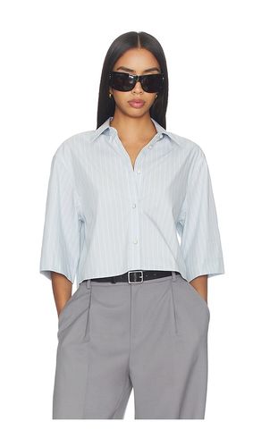 Crop Trench Shirt in Slate. - size L (also in M, S) - Helmut Lang - Modalova