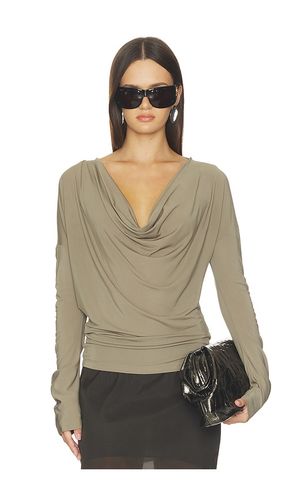 Cowl Long Sleeve Top in . Taglia M. Also in S, XS - Helmut Lang - Modalova