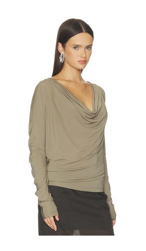 Cowl Long Sleeve Top in . Taglia M. Also in S, XS - Helmut Lang - Modalova