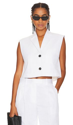 Cropped Vest in White. - size 0 (also in 2, 6, 8) - Helmut Lang - Modalova