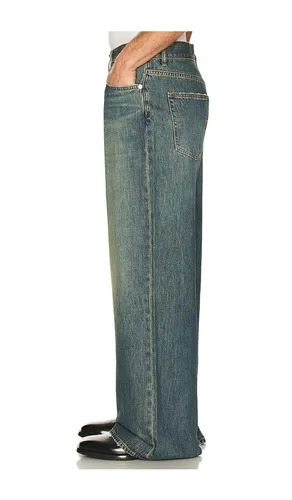 Denim destroyed en color azul talla 33 (también en 34) - Helmut Lang - Modalova