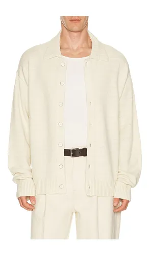 Slub Wool Shirt in Cream. - size M (also in XL/1X) - Helmut Lang - Modalova