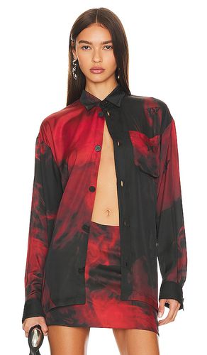 Smoke Print Silk Shirt in . - size L (also in M) - Hardware LDN - Modalova