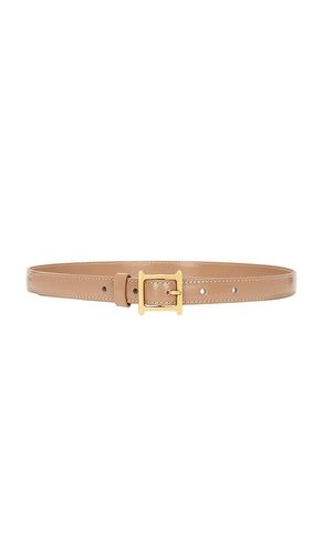 Logo Mini Waist Belt in Taupe. - size L (also in M, S, XL) - Helsa - Modalova