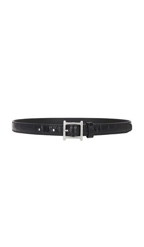 Logo Mini Waist Belt in Black. - size L (also in M, S, XL) - Helsa - Modalova