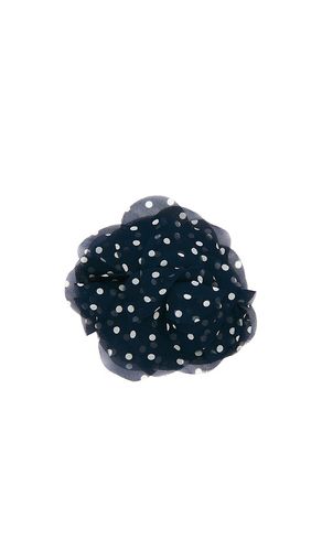 Helsa Silk Flower Pin in Navy - Helsa - Modalova