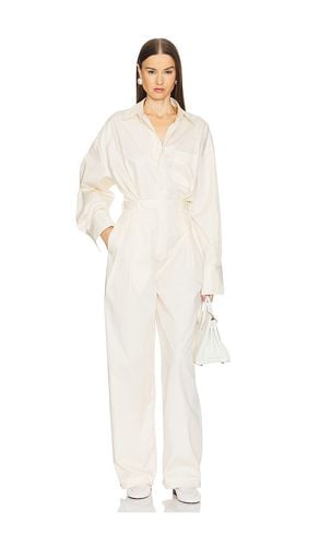 Paperbag Jumpsuit in Cream. - size L (also in M, S, XS, XXS) - Helsa - Modalova