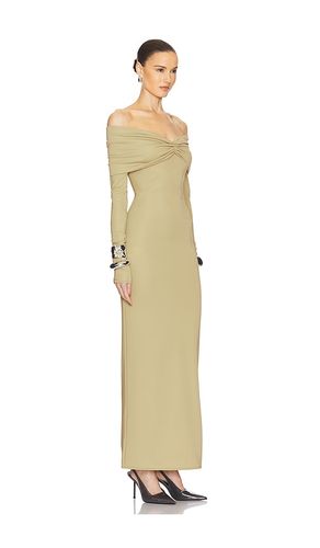 KLEID MATTE JERSEY OFF SHOULDER MAXI DRESS in . Größe S. Also in XL - Helsa - Modalova
