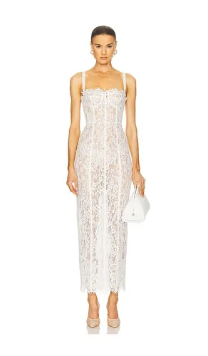 The Lace Column Dress in . - size S (also in XXS, XS, XL) - Helsa - Modalova