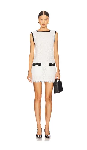 The Lace Mini Dress in . Size L. Also in M, XL - Helsa - Modalova