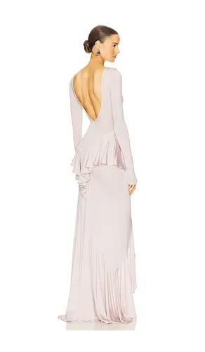 Amala Jersey Dress in Rose. - size L (also in M, S) - Helsa - Modalova