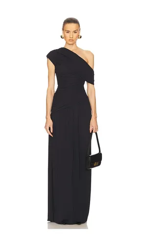 The Apolla Jersey Dress in Black. - size M (also in S) - Helsa - Modalova