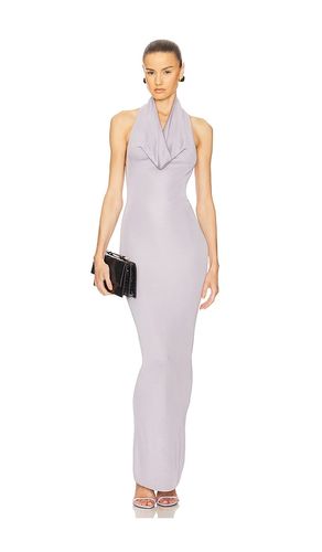 Aaliyah Maxi Knit Dress in Metallic ,Lavender. - size L (also in M, S, XL, XS) - Helsa - Modalova