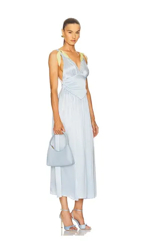 The Silk Celeste Dress in . Size L. Also in M, XL - Helsa - Modalova