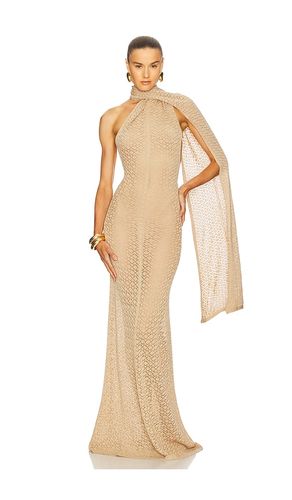 Robbyn Wrap Gown in . - size L (also in M, S, XL, XS) - Helsa - Modalova